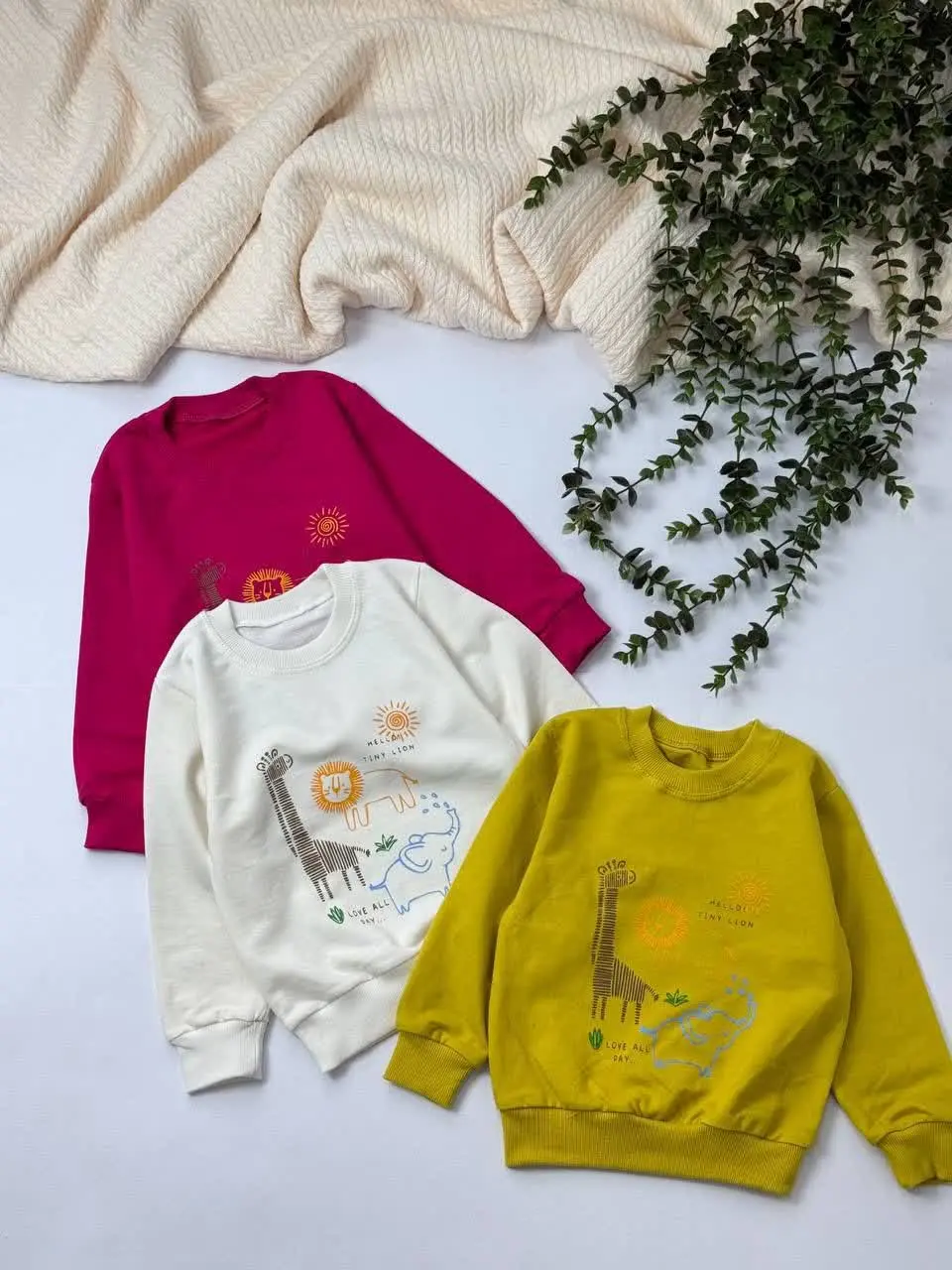 بلوز نقلی طرح جنگل آرام