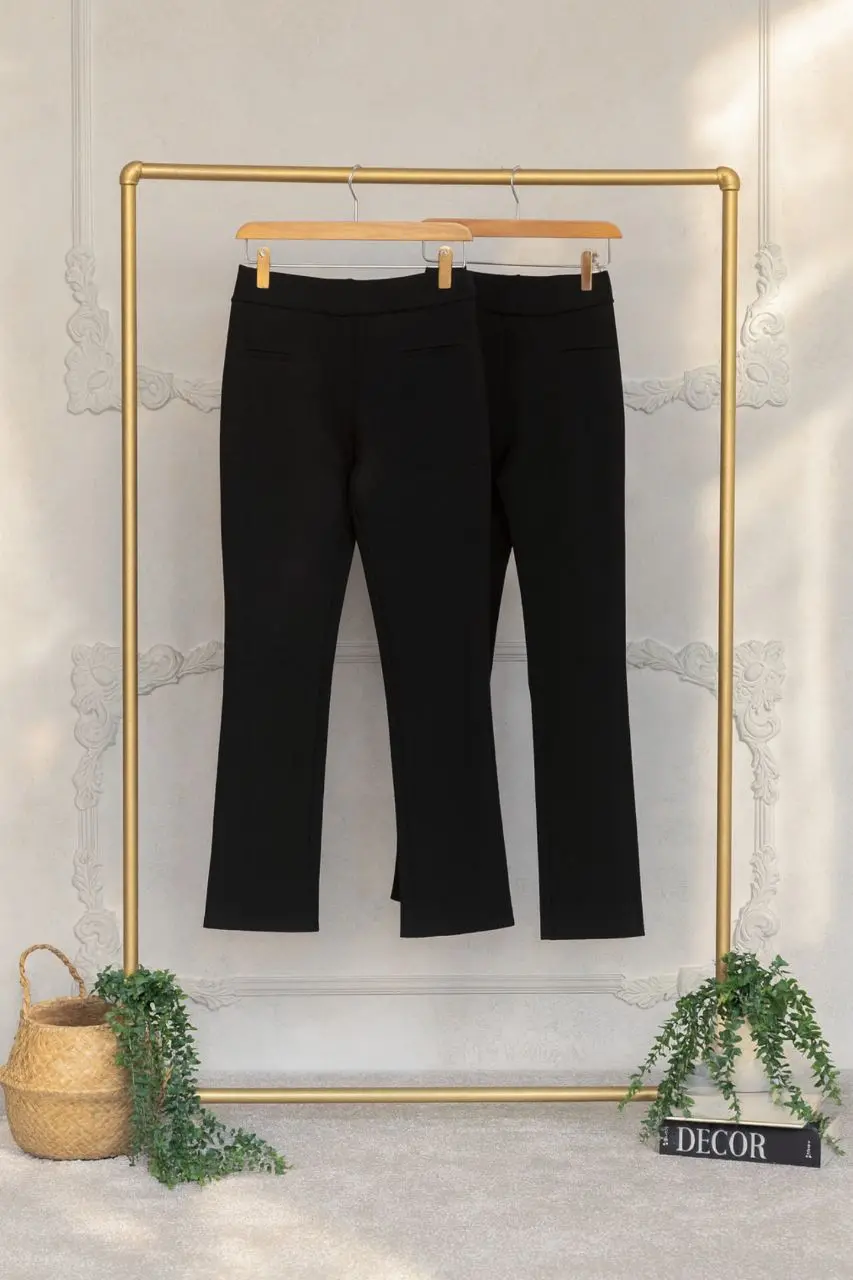 شلوار راسته طرح حیات