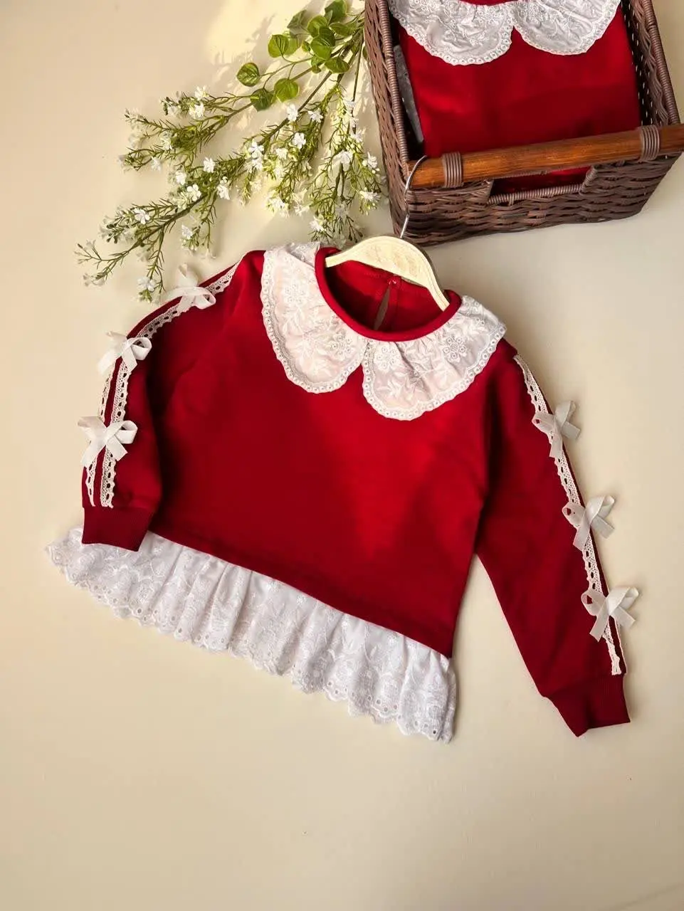 بلوز مجلسی دخترانه تورا